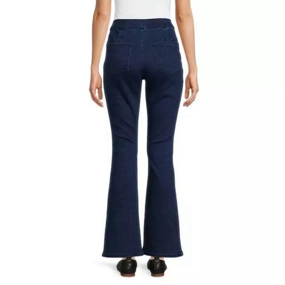 No Boundaries Juniors Seamed Pull On Flare Jeggings - Picture 5 of 8